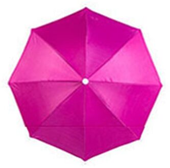 Vissen Paraplu Hoed Zonnebrandcrème Hoed Hoofd Gemonteerde Overhead Vissen Thee Landbouw Paraplu Uv-bescherming Paraplu Hoed roos rood