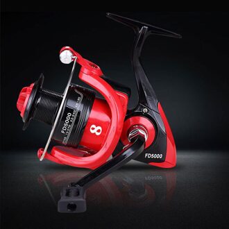 Vissen Reel Alle Metal Spool Spinning Reel Max Slepen Rvs Handvat Lijn Spool Saltwater Vissen Accessoires FD2000