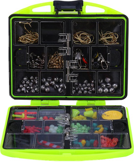 Vissen Tool Set Box Vissen Kralen Lokken Aas Jig Haak Wartels Visgerei Met 24 Compartimenten Fishing Accessoires Box