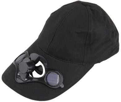 Vissen Zomer Sport Outdoor Hoed Cap Met Solar Sun Power Cool Fan Voor Fietsen Energie Besparen Geen Batterijen Nodig
