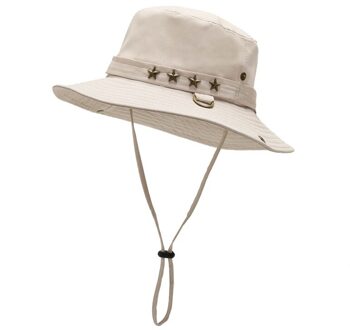 Visser Emmer Cap Nylon Brede Rand Zonnescherm Anti Uv Waterdichte Opvouwbare Draagbare Outdoor Hoed Hoofd Dragen Verstelbare Kinband