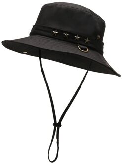 Visser Emmer Cap Nylon Brede Rand Zonnescherm Anti Uv Waterdichte Opvouwbare Draagbare Outdoor Hoed Hoofd Dragen Verstelbare Kinband