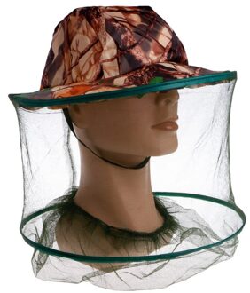 Visser Hoed Insect Bee Mosquito Weerstand Net Hoofd Gezicht Protector Outdoor Cap Y51D