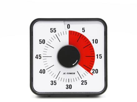 Visuele Timer 60 Minuut Timing Set Terug Been Stands Countdown Klok Keuken Bakken Timer Voor Klaslokaal of Conferentie