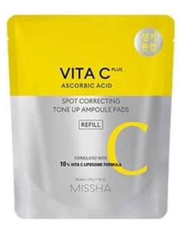 Vita C Plus Spot Correcting Tone Up Ampoule Pads Refill Only 80 pads