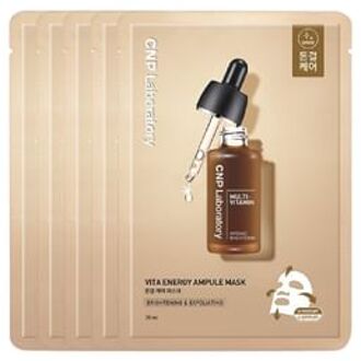 Vita Energy Ampule Mask Bundle Set 25ml x 5 sheets