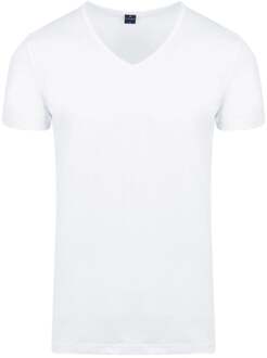 Vita T-Shirt V-Hals Wit 2-Pack - S,L,XL,XXL,3XL