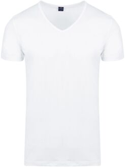 Vita T-Shirt V-Hals Wit 6-Pack - S,M,L,XL,XXL,3XL