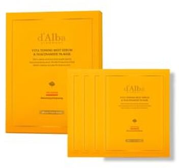 Vita Toning Mist Serum & Niacinamide 5% Mask Set 28g x 4 sheets