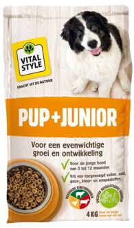 VitaalCompleet Puppy & Junior Hondenvoer - 4 kg