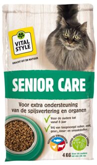 Vitaalcompleet Senior - Kattenvoer - 4 kg