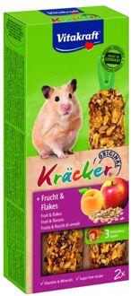 Vitakraft 2 in 1 Vitakraft hamster kracker fruit