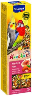 Vitakraft amandel/vijg-kracker valkparkiet 2in1