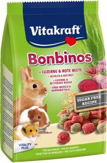 Vitakraft bonbinos knaagdier en konijn 40 gram bieten