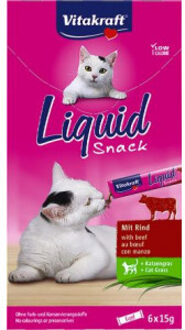 Vitakraft Cat Liquid Rund - Kattensnack - 6 st