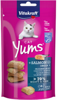 Vitakraft Cat Yums Zalm - Kattensnack - 40 g