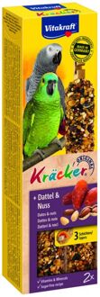 Vitakraft dadel/noot-kracker papegaai 2in1