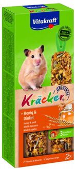 Vitakraft Hamsterkracker - 2 in 1 Honing - Hamstersnack