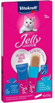 Vitakraft Jelly Lovers - Kattensnack - Zalm - 90 gram