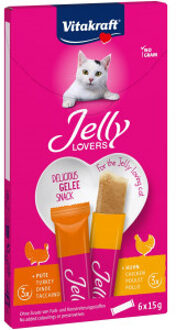 Vitakraft Jelly Lovers Kip - Kalkoen 6 stuks
