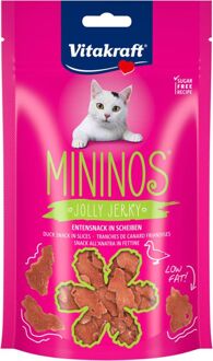 Vitakraft Mininos Jolly Jerky - Eend - Kattensnack -  40 g