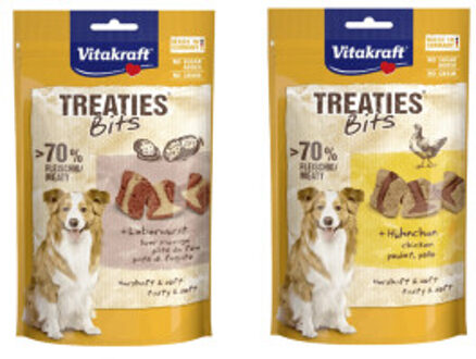 Vitakraft treaties bits bacon style - 120 gram