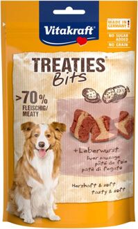 Vitakraft Treaties Bits Leverworst - Hondensnack - 120 g