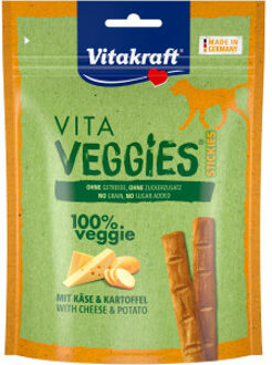 Vitakraft Vita Veggies Sticks kaassmaak hondensnack (80 g) 9 verpakkingen