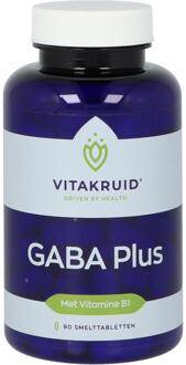 Vitakruid Gaba Plus Sublinguaal  Voedingssupplement - 90 smelttabletten