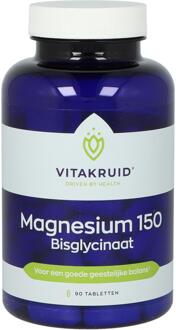Vitakruid Magnesium 150 Bisglycinaat 60 tabletten