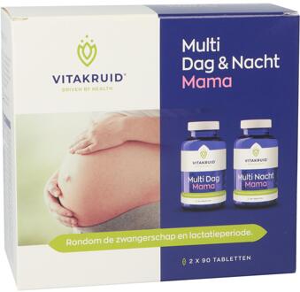 Vitakruid Multi Dag & Nacht Mama 180 tabletten