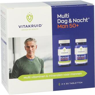 Vitakruid Multi Dag & Nacht Man 50+