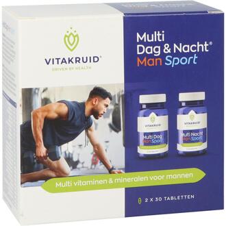 Vitakruid Multi Dag & Nacht Man Sport