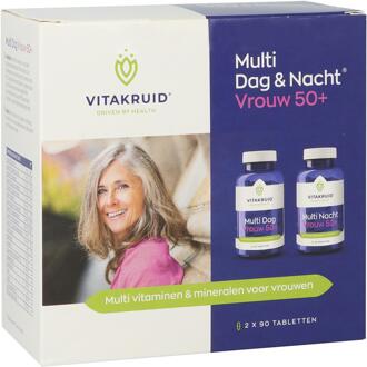 Vitakruid Multi Dag & Nacht Vrouw 50+