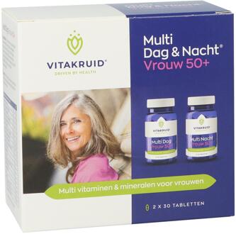 Vitakruid Multi Dag & Nacht Vrouw 50+
