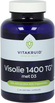 Vitakruid Visolie 1400 TG met D3 EPA 40%-DHA 30%