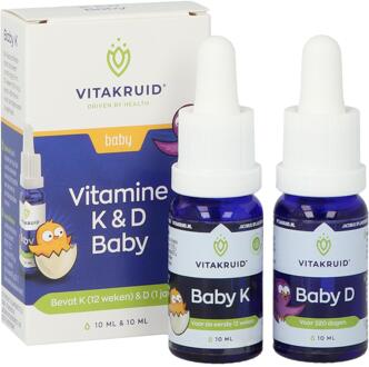 Vitakruid Vitamine K & D Baby