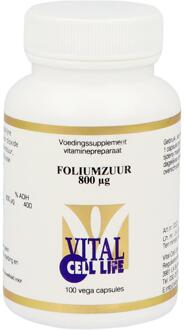 Vital Cell Life Foliumzuur 800 mcg - 100 capsules