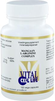 Vital Cell Life Vital Cl MangaanL Arginine
