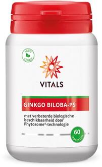 Vitals Ginkgo biloba-PS - 60 vegitabs