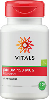 Vitals Jodium Biologisch - 100 capsules - Beperkt houdbaar