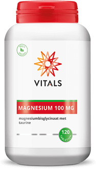 Vitals Magnesium(bisglycinaat) 100 mg - 120 tabletten - Beperkt houdbaar