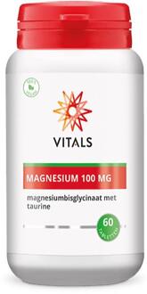 Vitals Magnesiumbisglycinaat 100 mg met taurine 60 tabletten