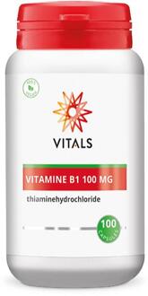 Vitals Vitamine B1 100 mg - 100 Capsules -Vitaminen