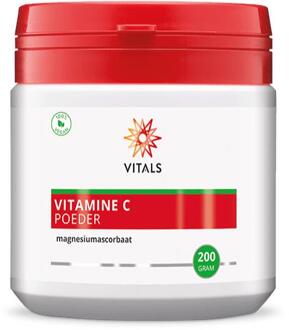 Vitals Vitamine C poeder (magnesiumascorbaat) 200 gram