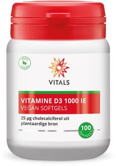 Vitals Vitamine D3 1000 IE - 100 Softgels