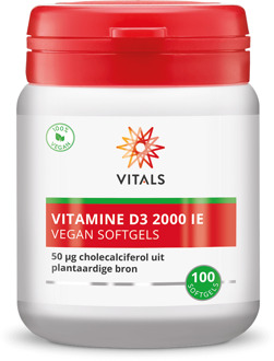 Vitals Vitamine D3 2000 IE - 100 softgels