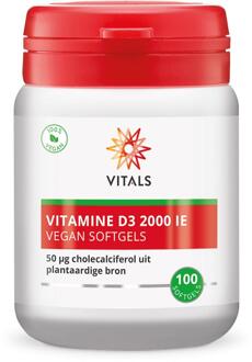 Vitals Vitamine D3 2000 IE Vegan