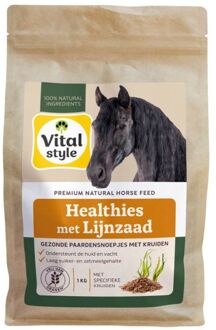 VITALstyle Healthies - Paardensnoepjes - Lijnzaad