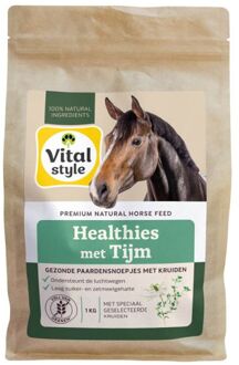 VITALstyle Healthies - Paardensnoepjes - Tijm